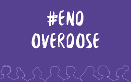 End Overdose Hashtag Photo