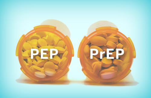 Pep and Prep medicine bottles