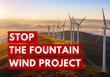 Stop the Fountain Wind Project