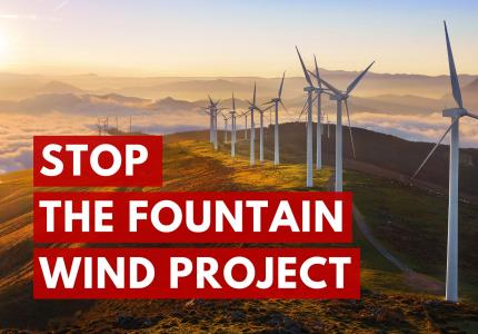 Stop Fountain Wind