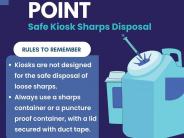 Safety is the point sharps kiosk Slide