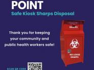 Safety is the point sharps kiosk Slide