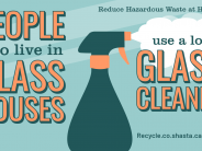 Use glass cleaners