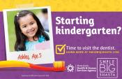 Starting kindergarten? Time to visit the dentist
