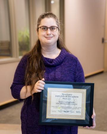 March '23 Employee of the Month - Kristin Gulling-Smith