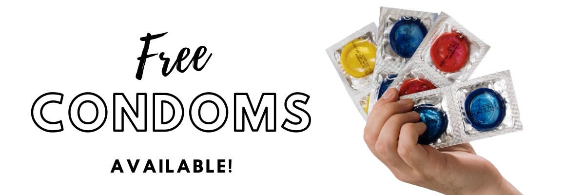 Free Condoms Banner