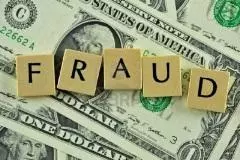 Fraud stock photo