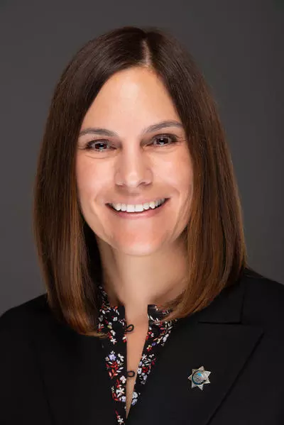 Tracie Neal, Chief Probation Officer, smiling at camera