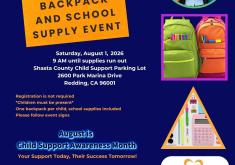 Backpack and School Supply Event