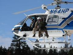 Training, helicopter rescue