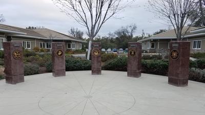 Veterans Home of California - monument